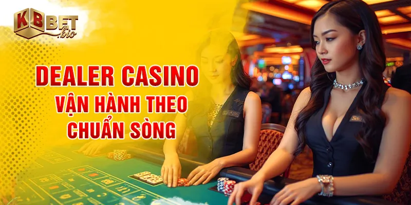 Dealer casino vận hành theo chuẩn sòng