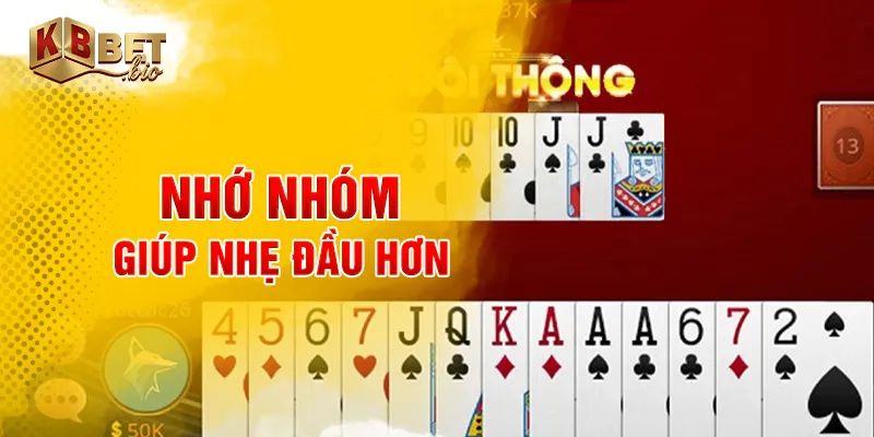 Nhớ nhóm giúp nhẹ đầu hơn